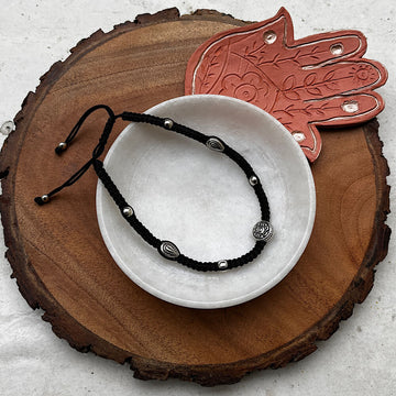 Paisley & flower Charm Anklet